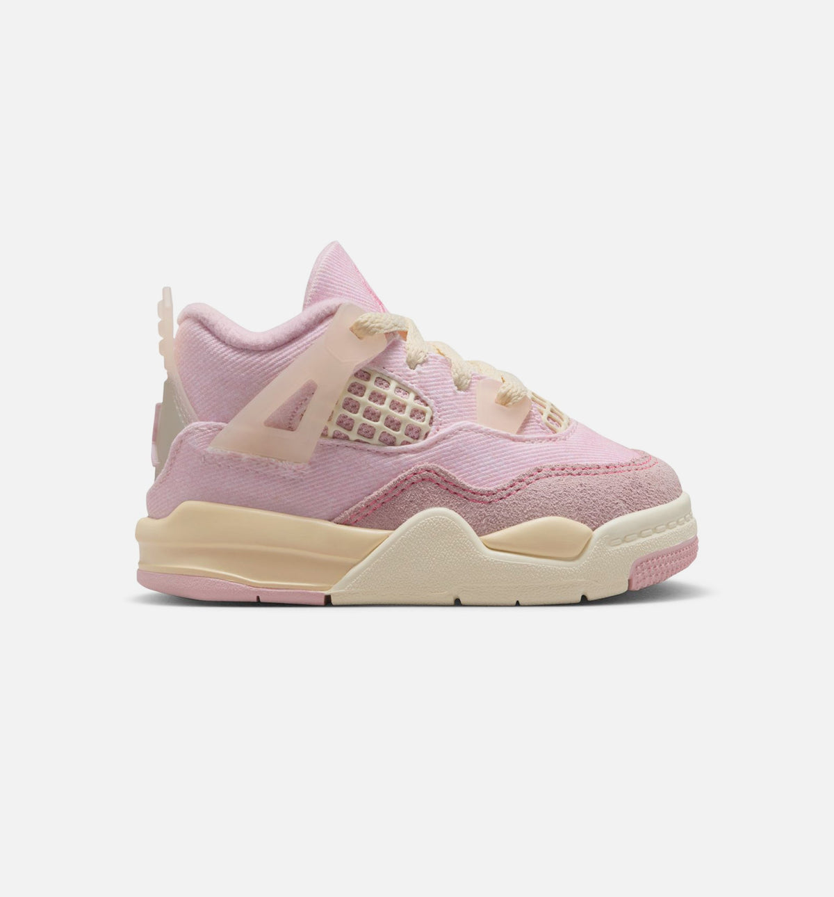 Air Jordan 4 Retro Pink Pearl and Iced Carmine Infant/Toddler Lifestyle Shoe – Iced Carmine/Coconut Milk/Anthracite/Muslin/Pinksicle