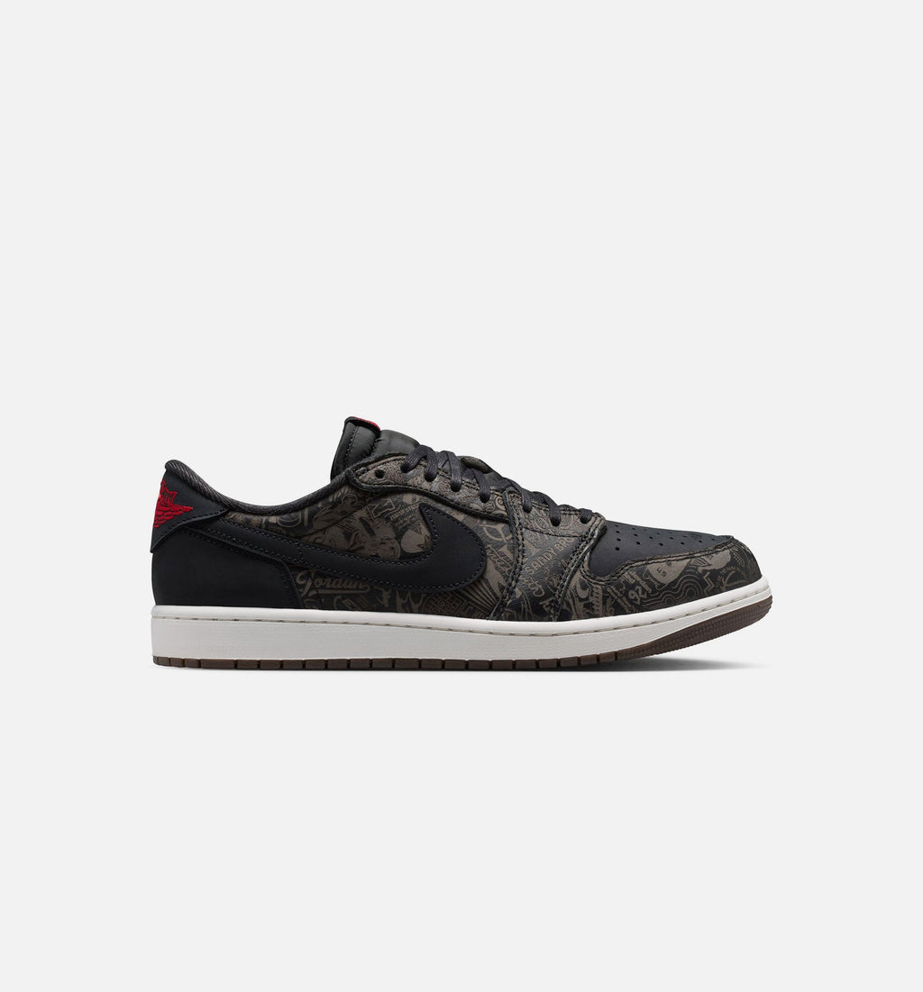 Air Jordan 1 Retro Low OG Laser Men’s Lifestyle Shoe – Black/Varsity Red/Summit White