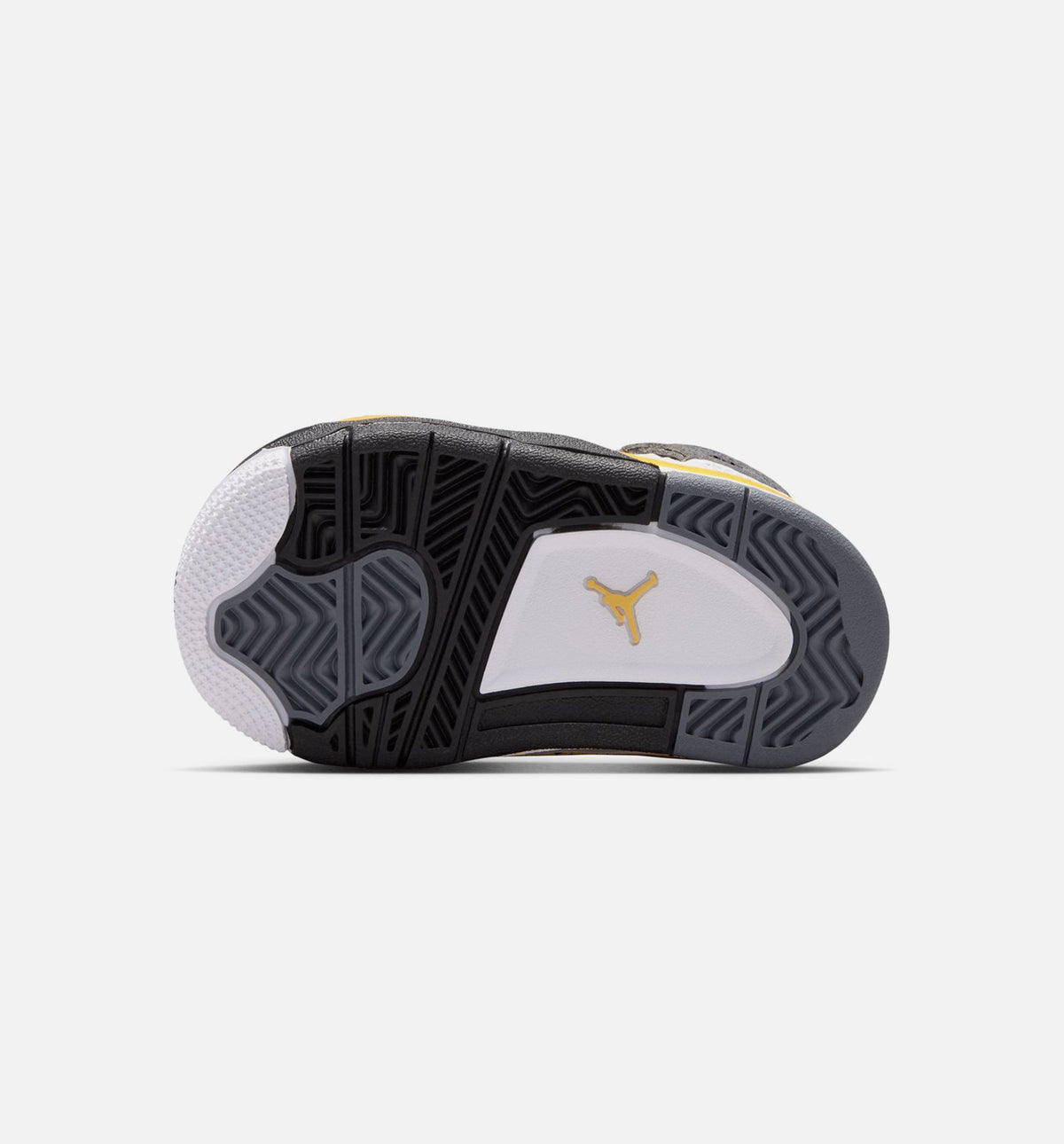 Air Jordan 4 Retro Rare Air Tour Yellow Infant/Toddler Lifestyle Shoe – White/Dark Blue Grey/Black/Tour Yellow