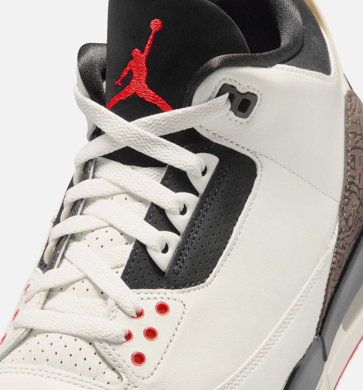 Air Jordan 3 Retro Sail and University Red Men’s Lifestyle Shoe – Sail/Black/University Red/Pale Ivory