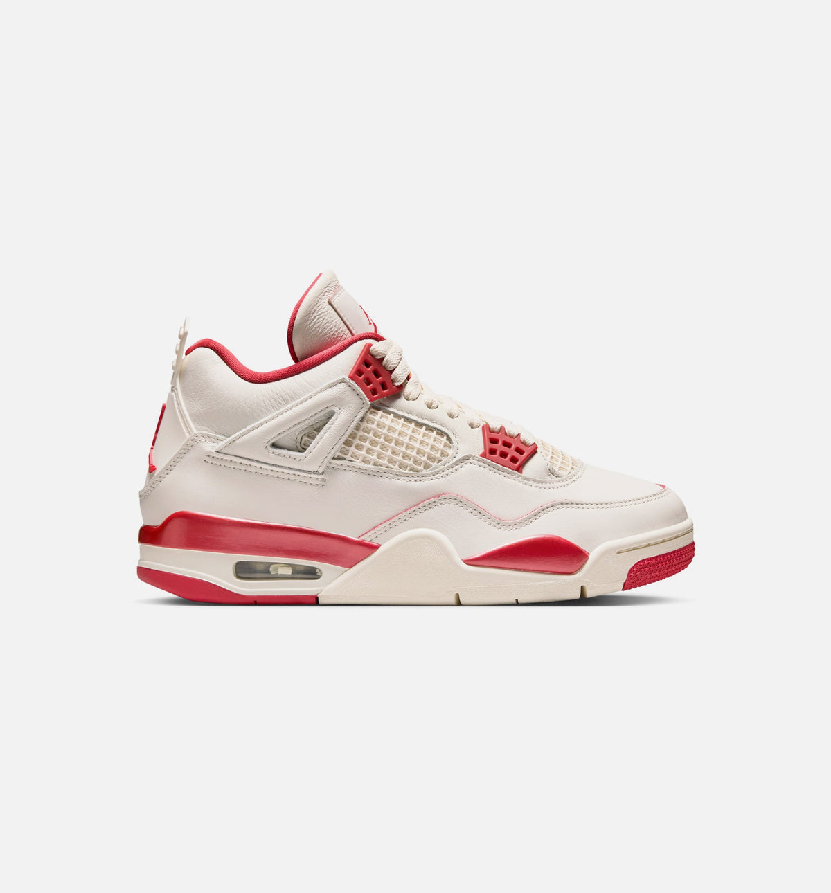 Air Jordan 4 Retro Valentine’s Day Women’s Lifestyle Shoe – Pale Ivory/Sierra Red/Tough Red