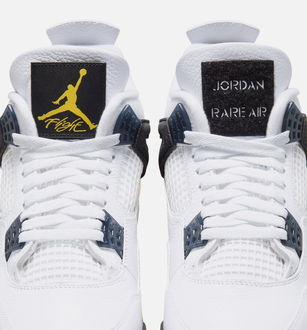 Air Jordan 4 Retro Rare Air Tour Yellow Men’s Lifestyle Shoe – White/Dark Blue Grey/Black/Tour Yellow