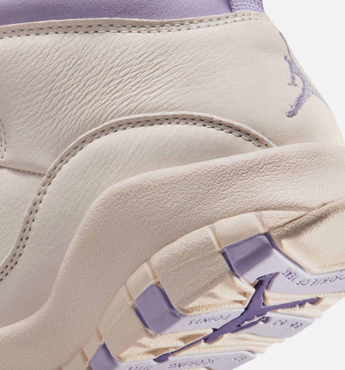 Air Jordan 10 Retro Hydrangeas Women’s Lifestyle Shoe – Chalk/Hydrangeas/Wild Grape