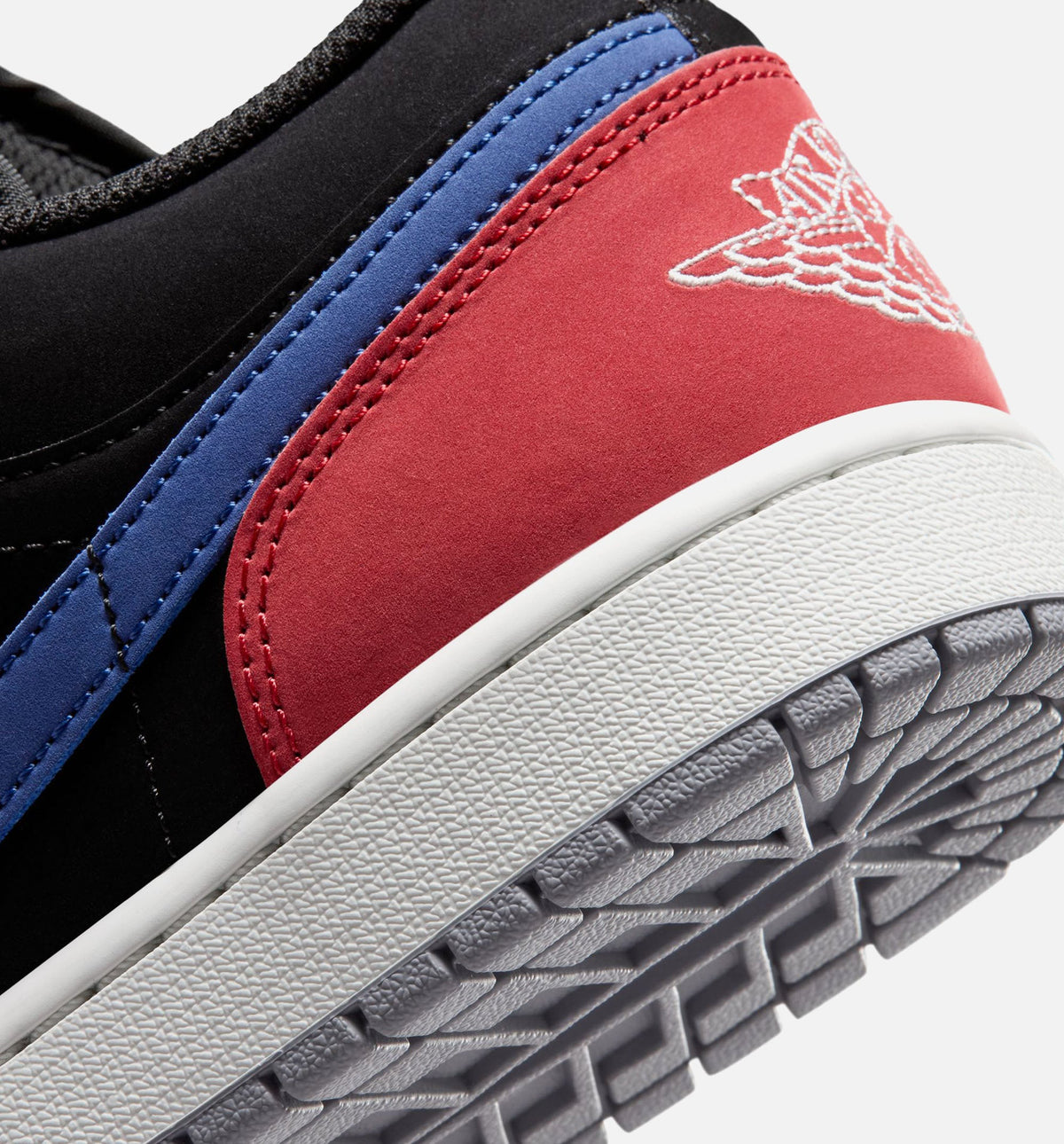 Air Jordan 1 Low Men’s Lifestyle Shoe – Black/Summit White/True Blue/Varsity Red