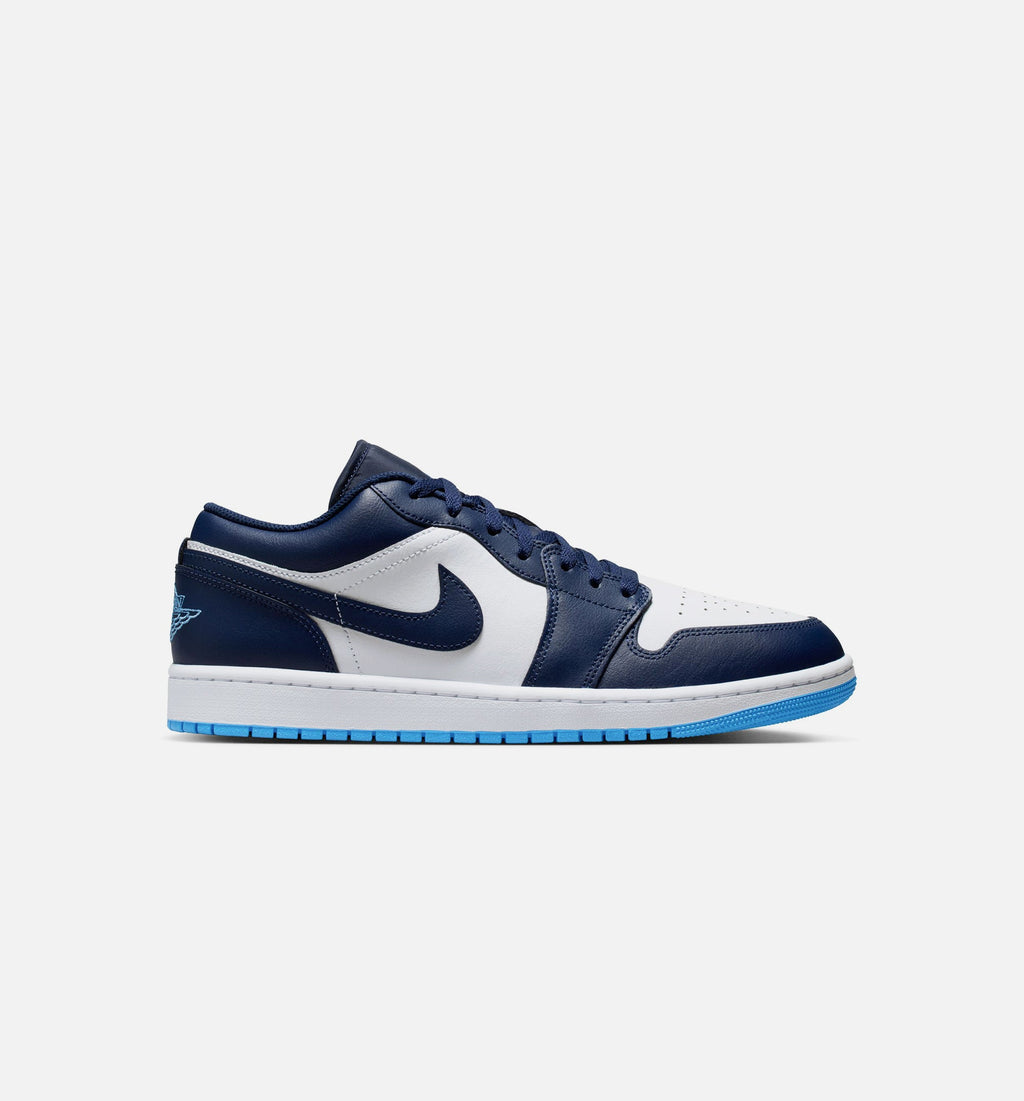 Air Jordan 1 Low Men’s Lifestyle Shoe – Midnight Navy/University Blue/White