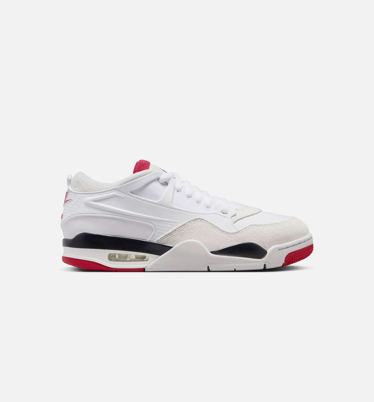 Air Jordan 4 RM Men’s Lifestyle Shoe – White/Black/Neutral Grey/Varsity Red