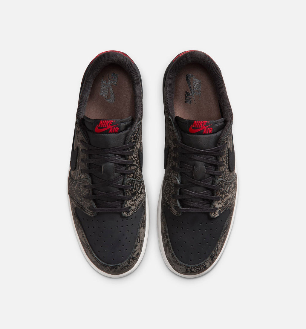 Air Jordan 1 Retro Low OG Laser Men’s Lifestyle Shoe – Black/Varsity Red/Summit White