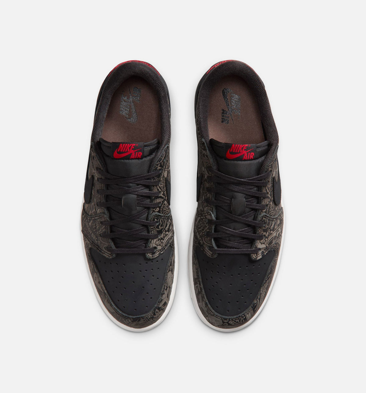 Air Jordan 1 Retro Low OG Laser Men’s Lifestyle Shoe – Black/Varsity Red/Summit White