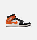 Air Jordan 1 Mid Men’s Lifestyle Shoe – Starfish/White/Sail/Black