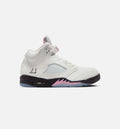 Air Jordan 5 Retro Medium Soft Pink Men’s Lifestyle Shoe – White/Soft Pink/Black