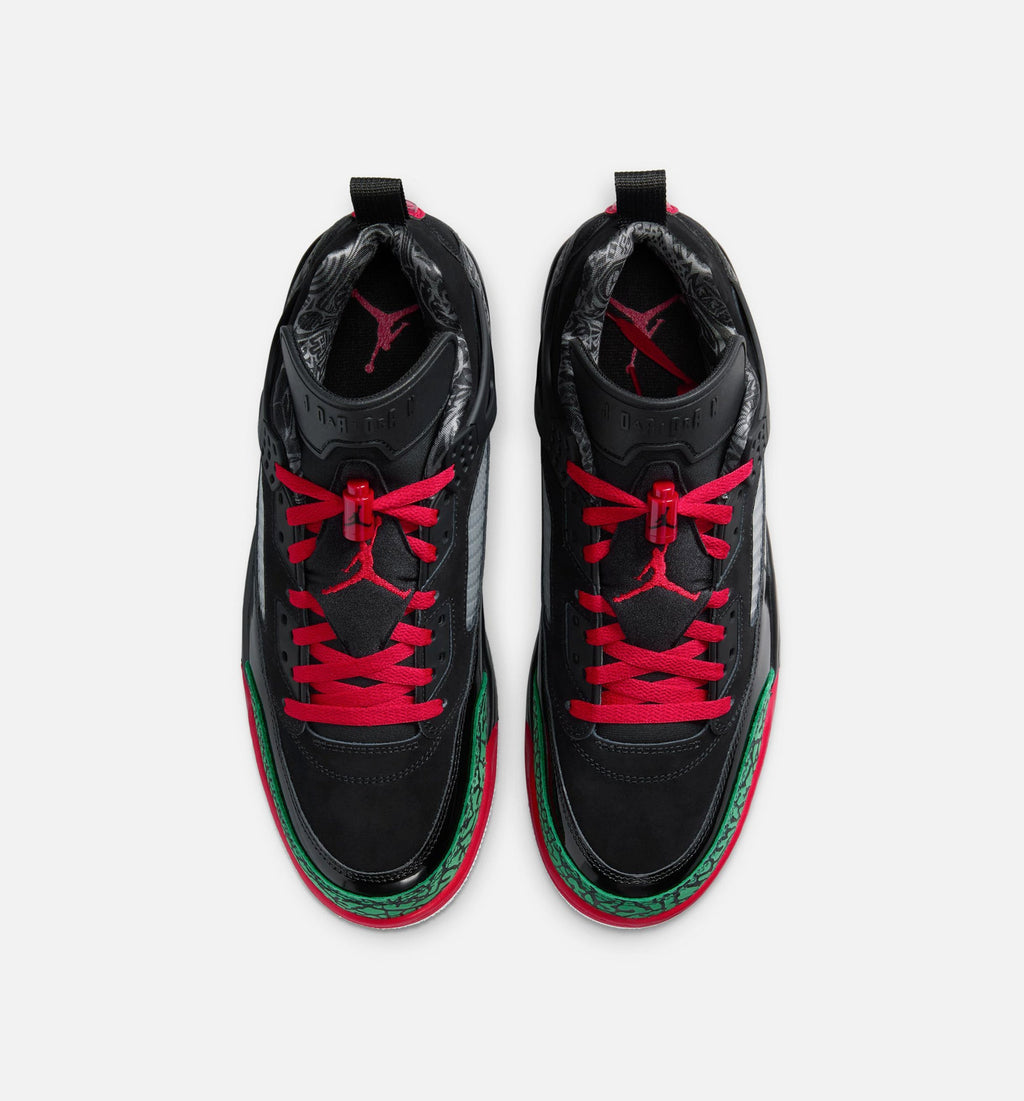 Spizike Low Men’s Lifestyle Shoe – Black/Classic Green/White/Varsity Red