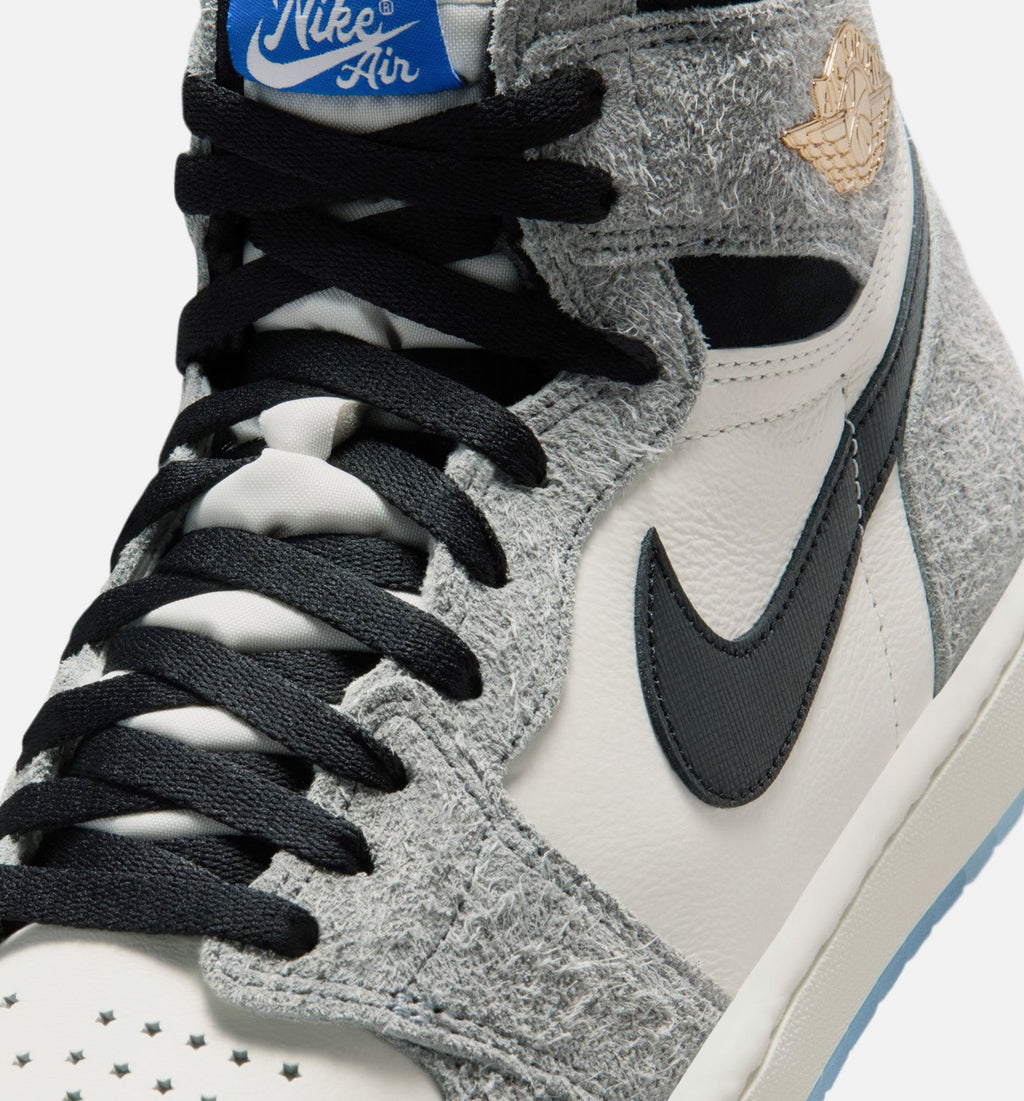 Air Jordan 1 Retro High OG Men’s Lifestyle Shoe – Cool Grey/Black/Sail/Game Royal/White