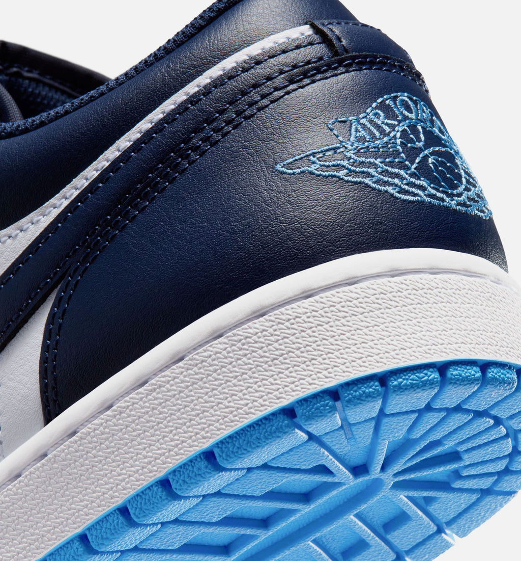 Air Jordan 1 Low Men’s Lifestyle Shoe – Midnight Navy/University Blue/White