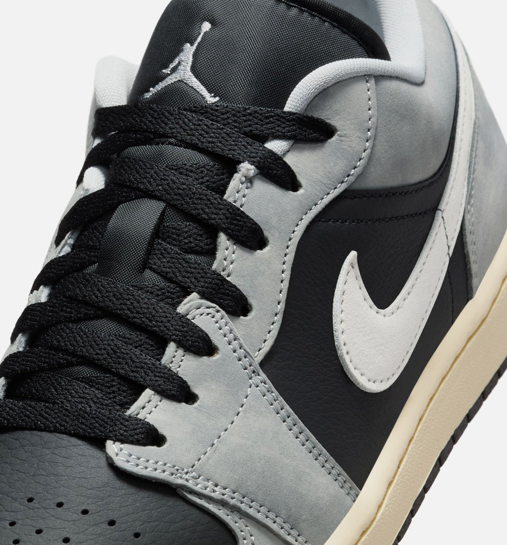 Air Jordan 1 Low SE Men’s Lifestyle Shoe – Light Smoke Grey/White/Off Noir