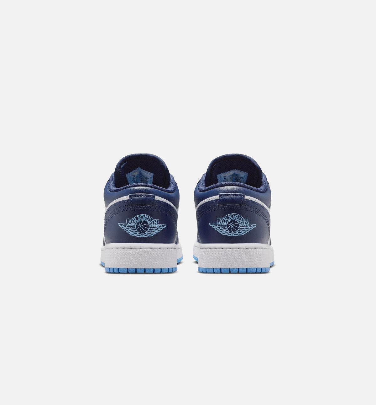 Air Jordan 1 Low Grade School Lifestyle Shoe – Midnight Navy/University Blue/White