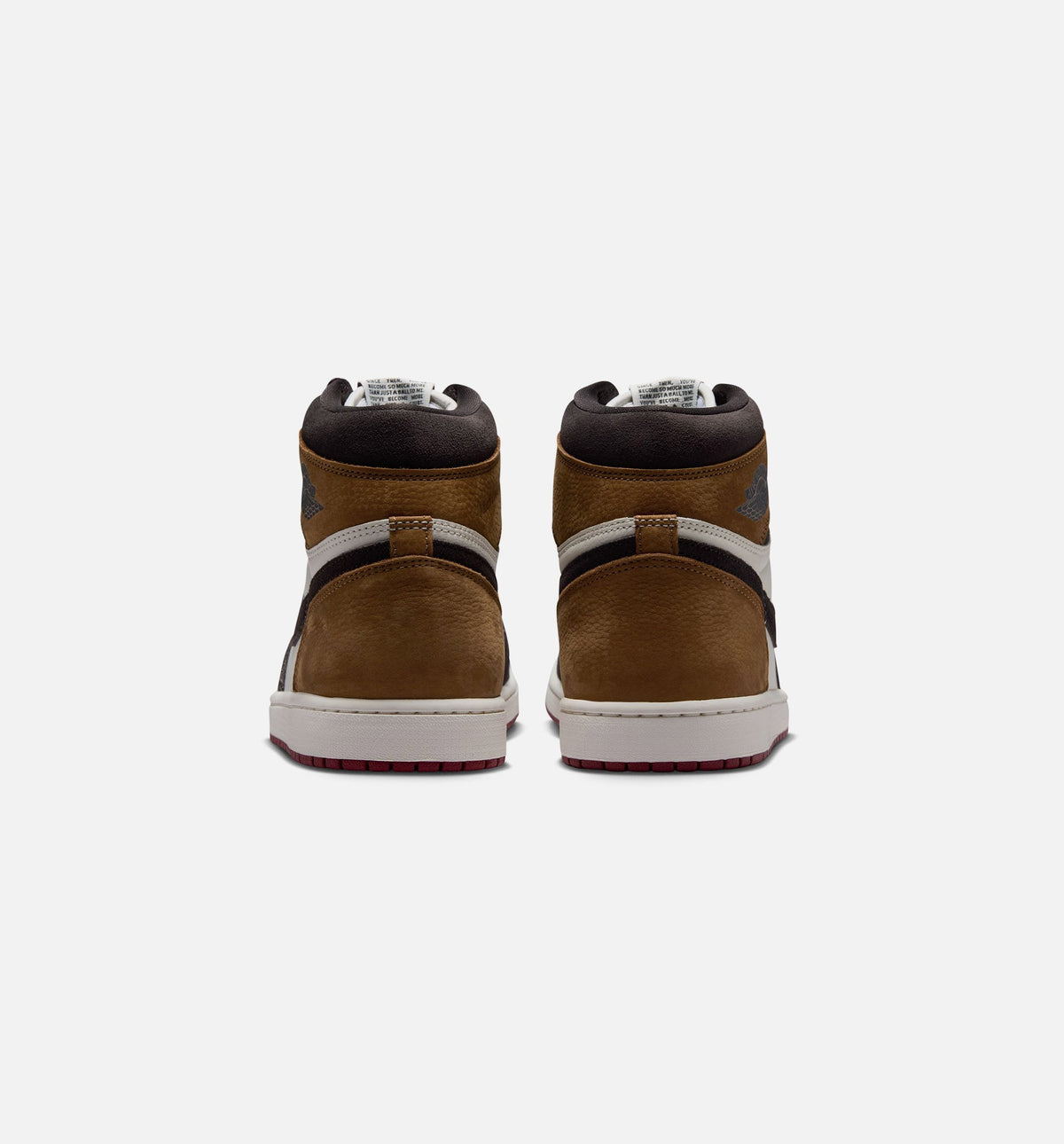 Air Jordan 1 Retro High OG Love Letter Men’s Lifestyle Shoe – Shadow Brown/Team Red/Light British Tan