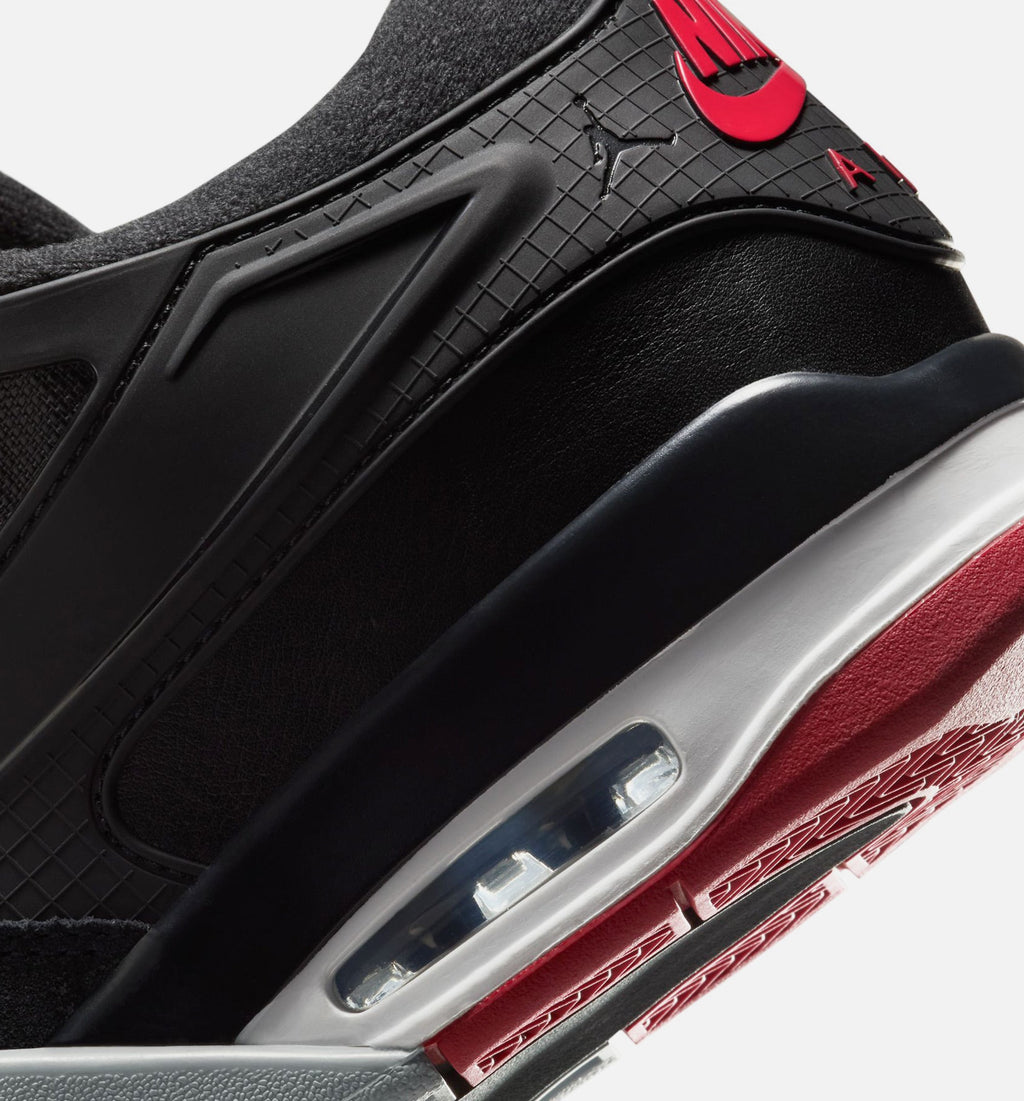 Air Jordan 4 RM Men’s Lifestyle Shoe – Black/Wolf Grey/White/Varsity Red