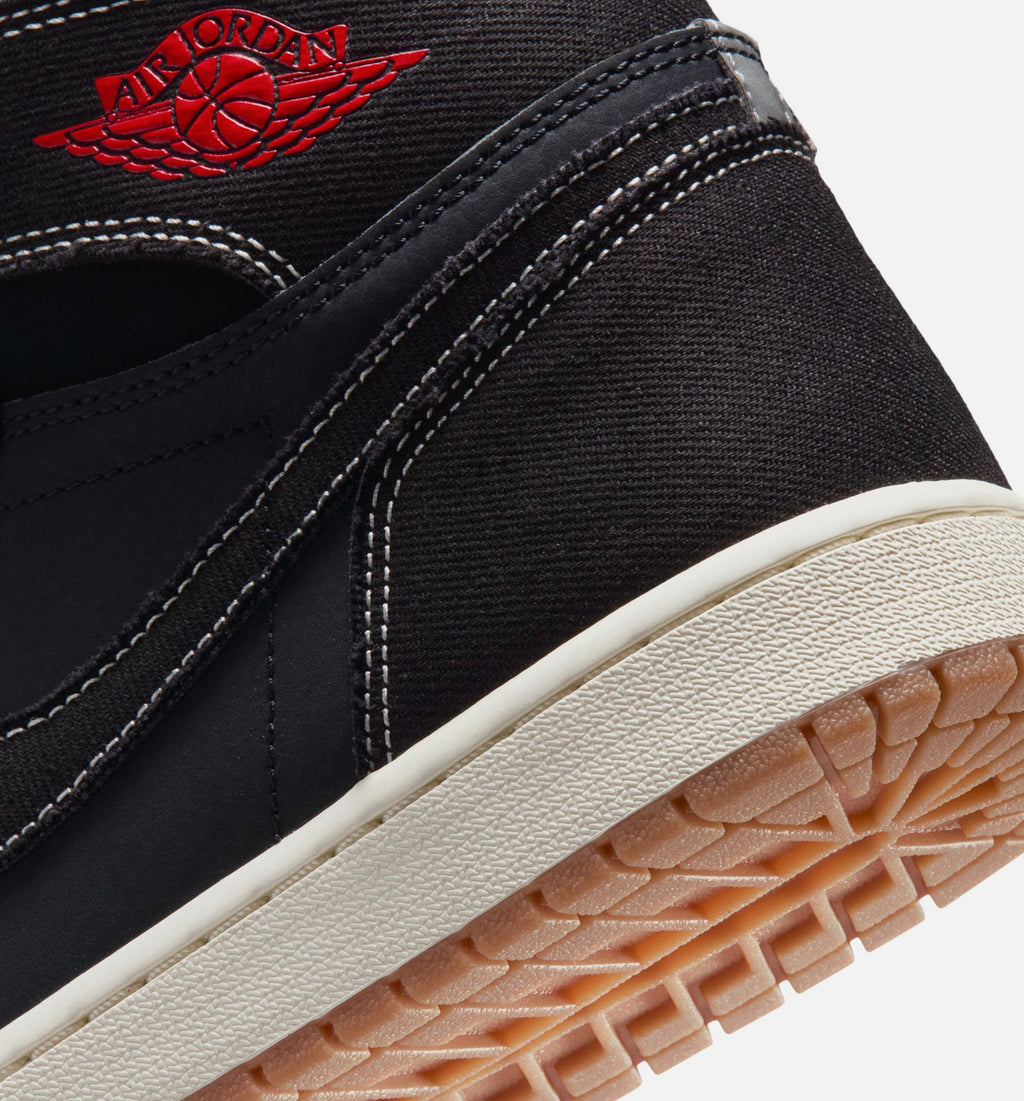 Air Jordan 1 Retro High OG Flight Club Men’s Lifestyle Shoe – Black/University Red/Sail/Gum Medium Brown