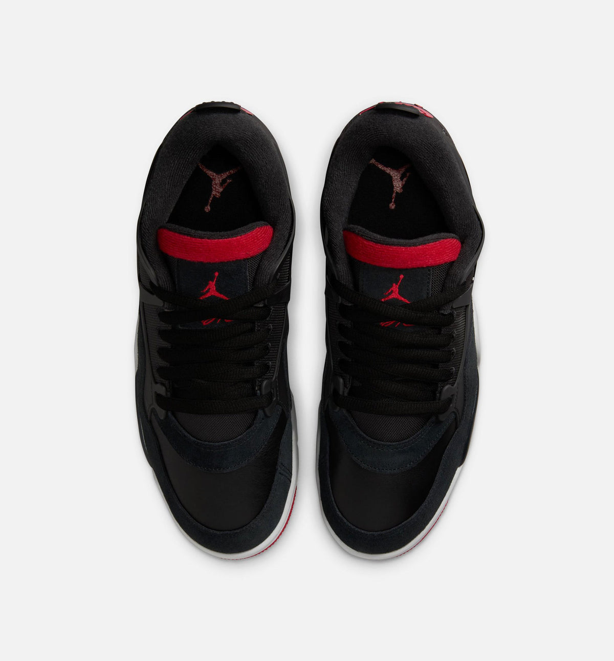 Air Jordan 4 RM Men’s Lifestyle Shoe – Black/Wolf Grey/White/Varsity Red