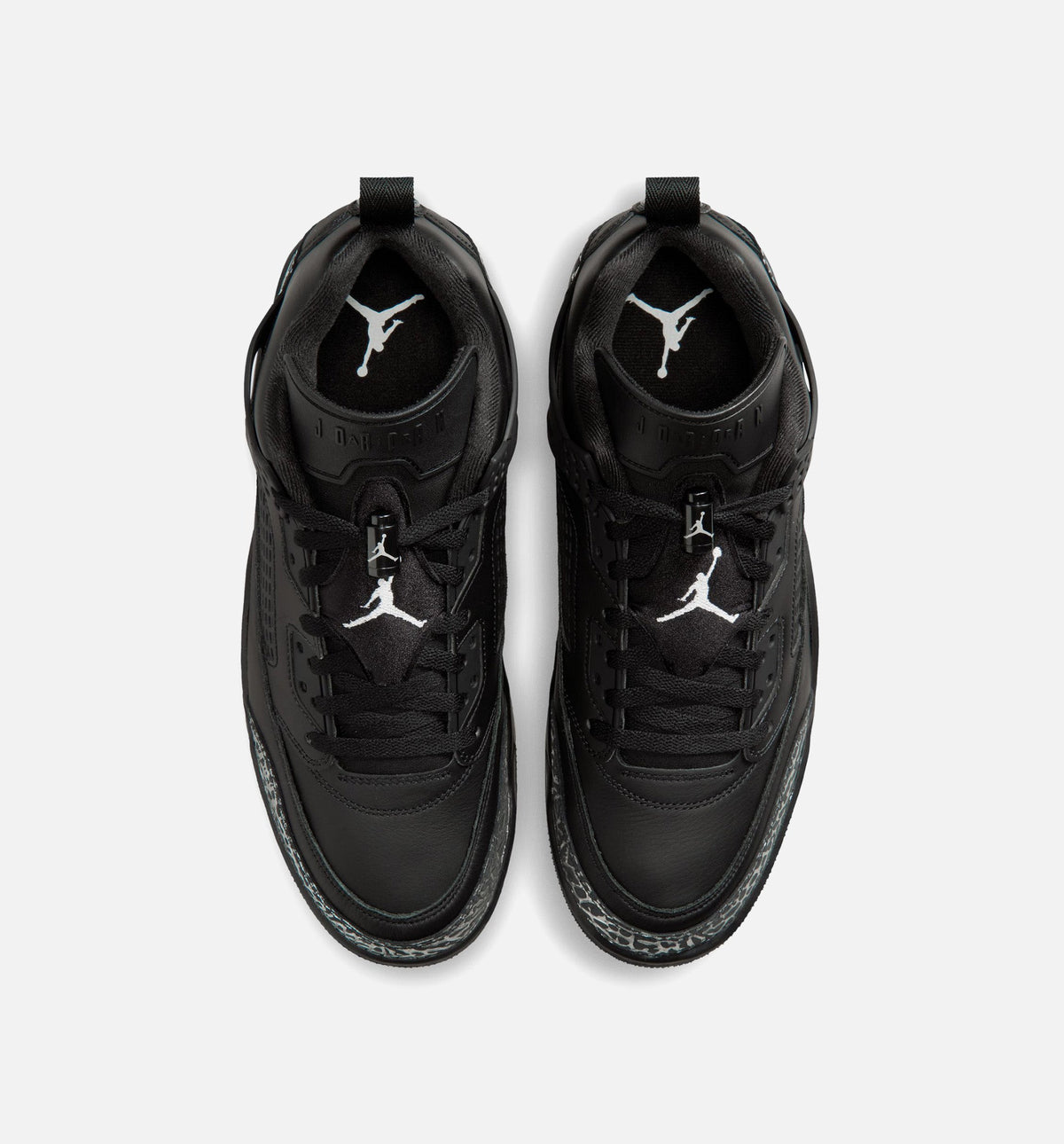 Spizike Low Men’s Basketball Shoe – Black/Black/Metallic Silver