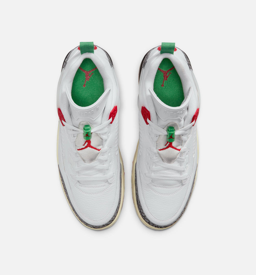 Spizike Low Men’s Lifestyle Shoe – White/Black/Sail/Varsity Red