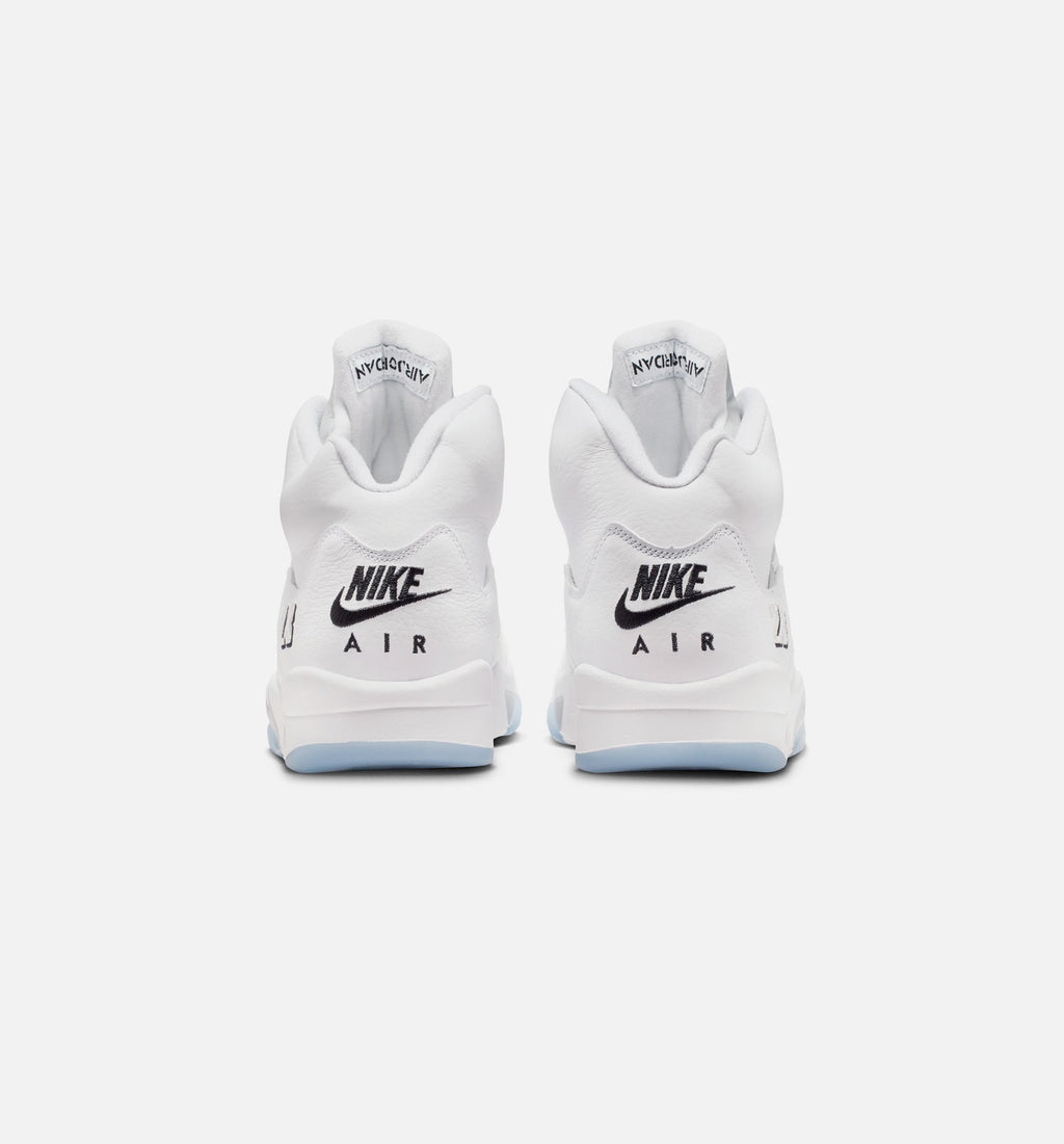 Air Jordan 5 Retro OG White Metallic Men’s Lifestyle Shoe – White/Metallic Silver/Black