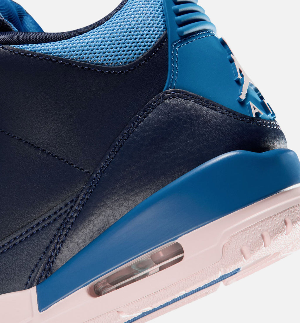 Air Jordan 3 Retro Sport Renaissance Women’s Lifestyle Shoe – Obsidian/Chalk/Track Red