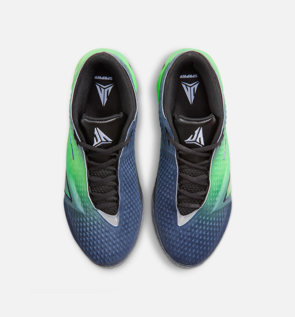 Ja 4 Nightmare Men’s Lifestyle Shoe – Obsidian/Black/Voltage Green/Metallic Silver