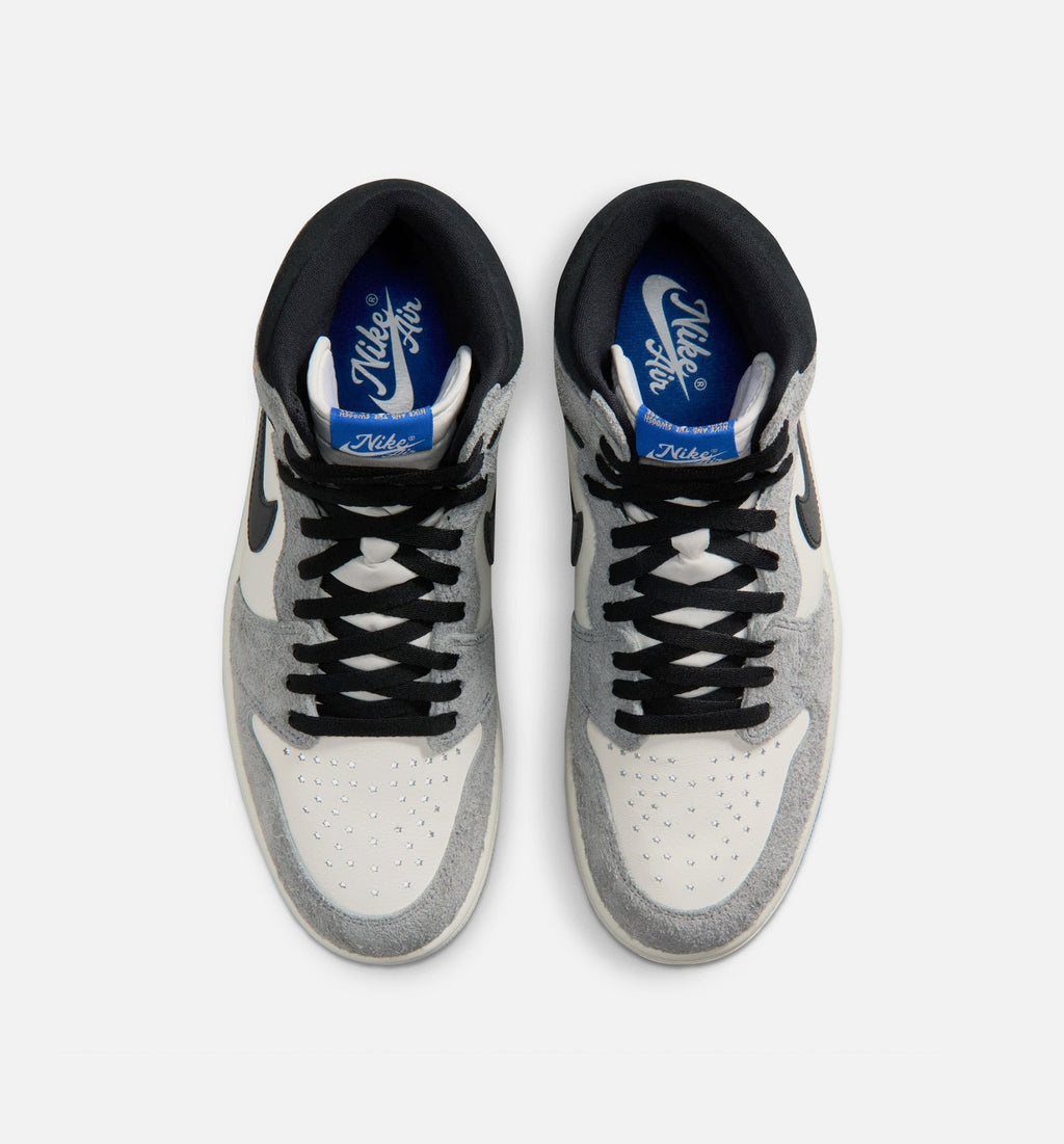 Air Jordan 1 Retro High OG Men’s Lifestyle Shoe – Cool Grey/Black/Sail/Game Royal/White