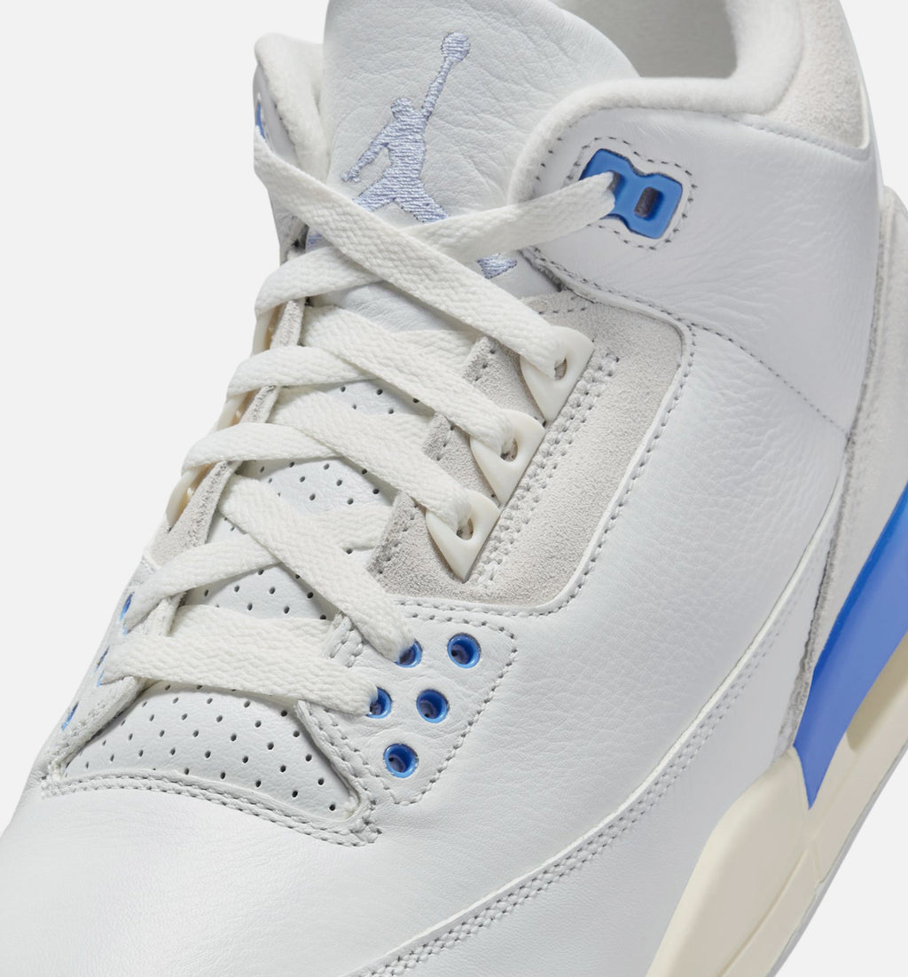 Air Jordan 3 Retro Lucky Shorts Men’s Lifestyle Shoe – Summit White/Hydrogen Blue/Legend Blue