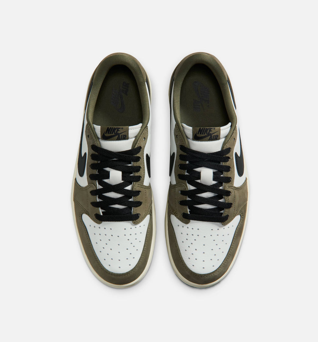 Air Jordan 1 Low OG Men’s Lifestyle Shoe – Medium Olive/Black/Summit White/Sail