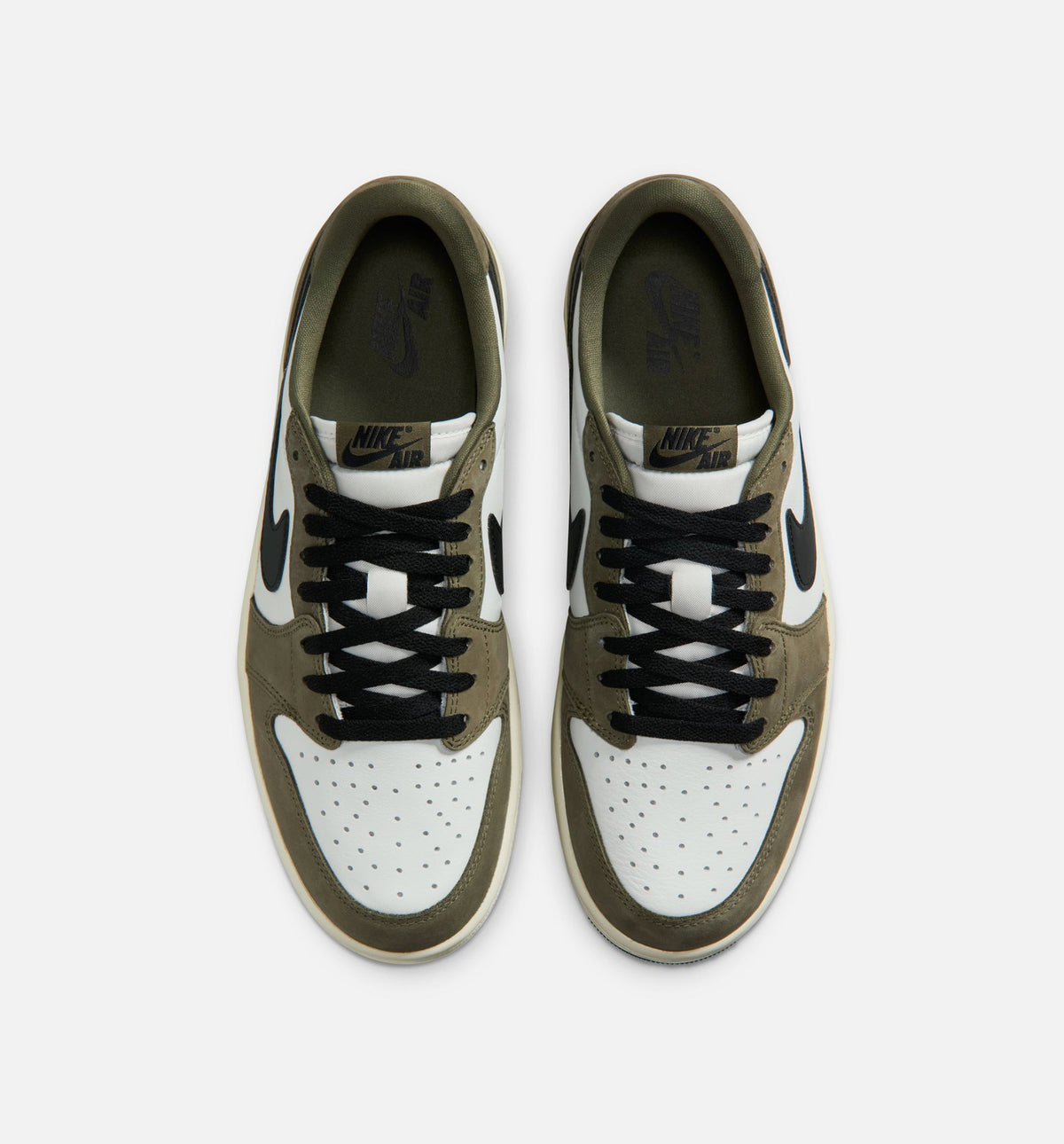 Air Jordan 1 Low OG Men’s Lifestyle Shoe – Medium Olive/Black/Summit White/Sail