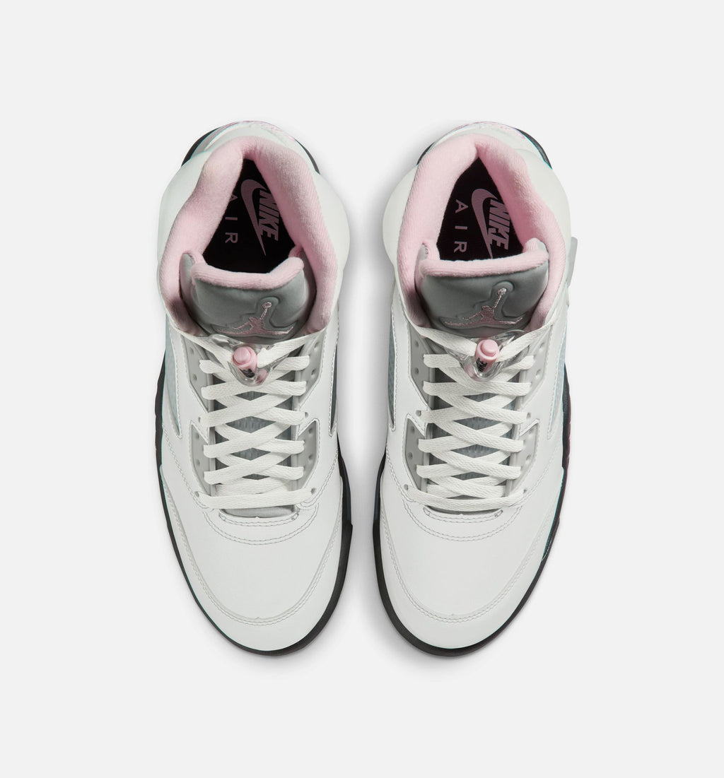 Air Jordan 5 Retro Medium Soft Pink Men’s Lifestyle Shoe – White/Soft Pink/Black