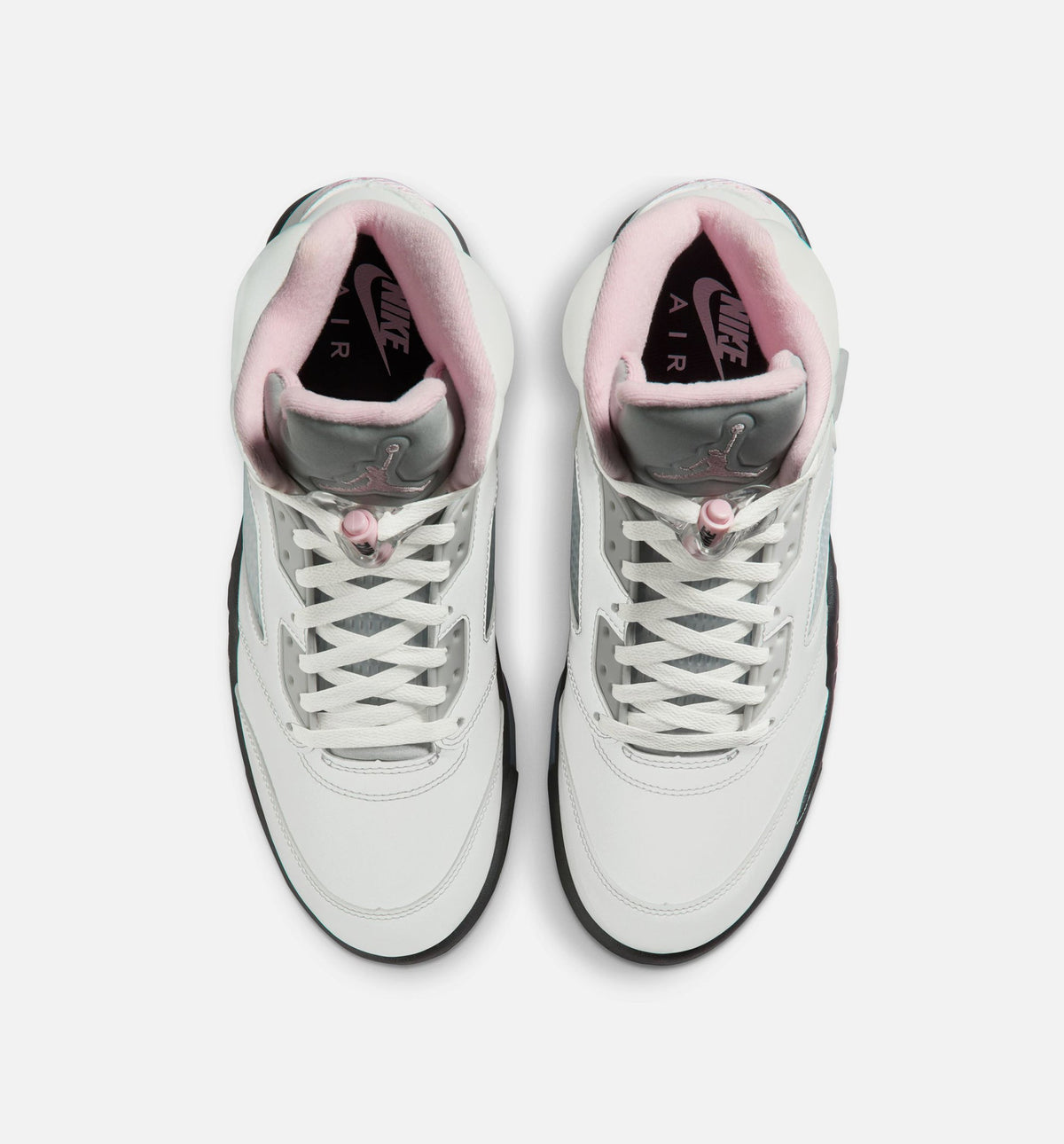 Air Jordan 5 Retro Medium Soft Pink Men’s Lifestyle Shoe – White/Soft Pink/Black
