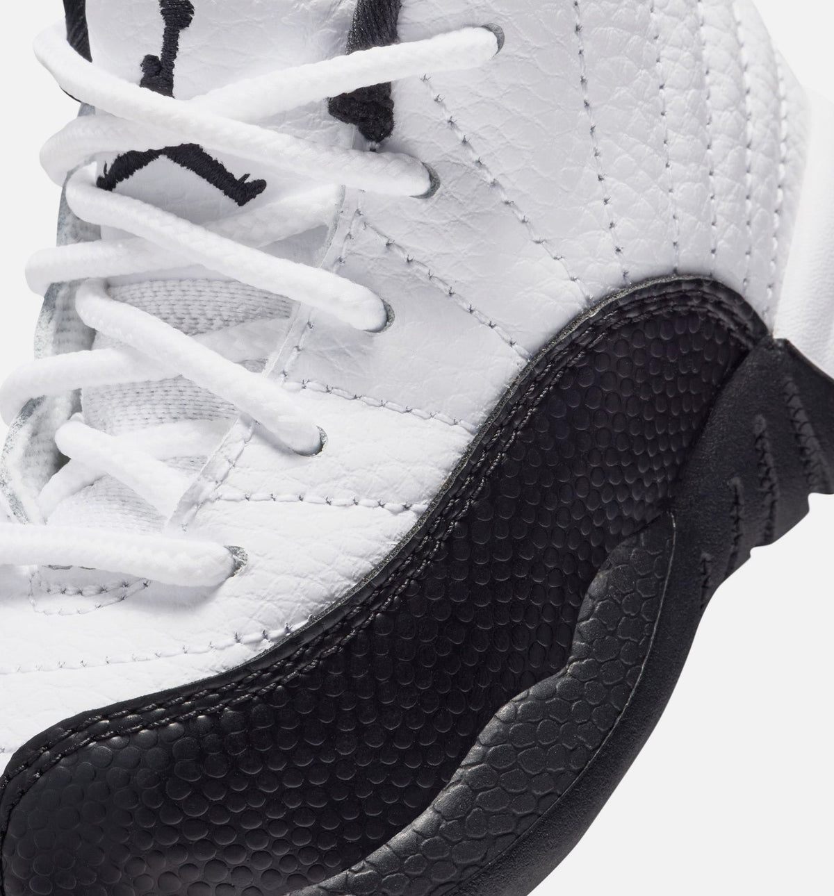 Air Jordan 12 Retro Taxi Infant/Toddler Lifestyle Shoe – White/Black/Taxi