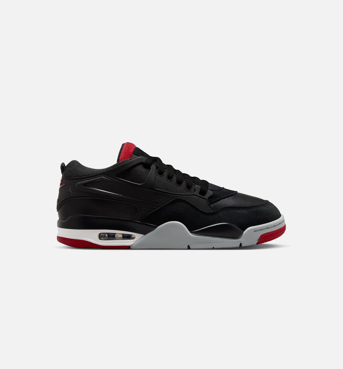 Air Jordan 4 RM Men’s Lifestyle Shoe – Black/Wolf Grey/White/Varsity Red
