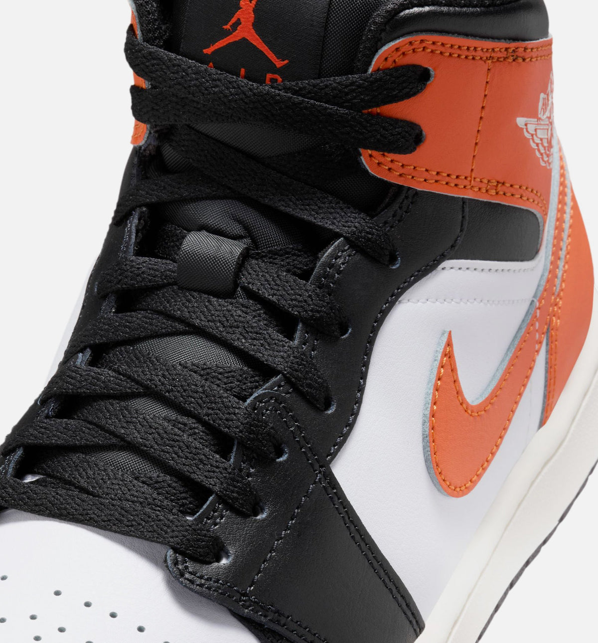 Air Jordan 1 Mid Men’s Lifestyle Shoe – Starfish/White/Sail/Black