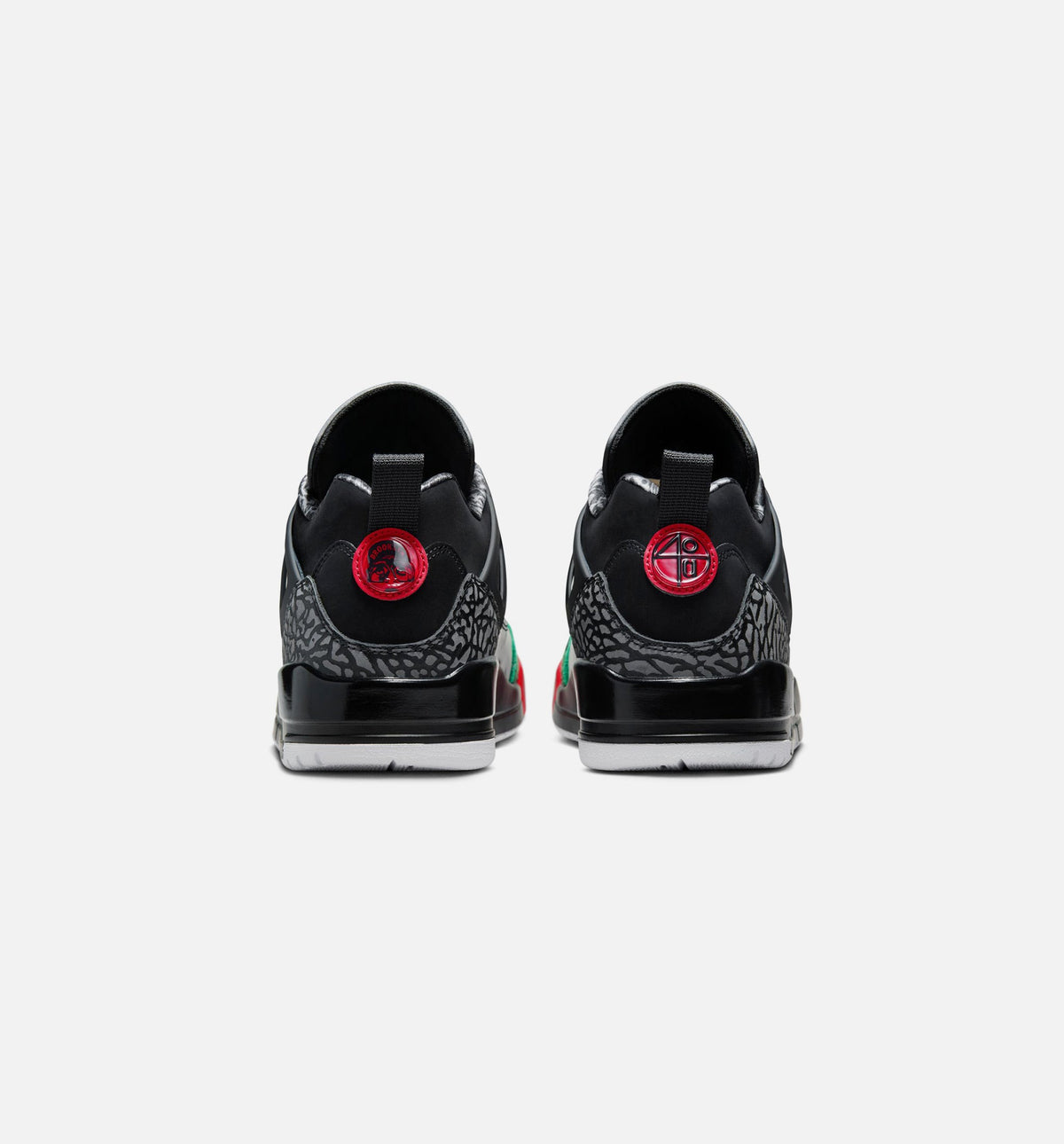 Spizike Low Men’s Lifestyle Shoe – Black/Classic Green/White/Varsity Red