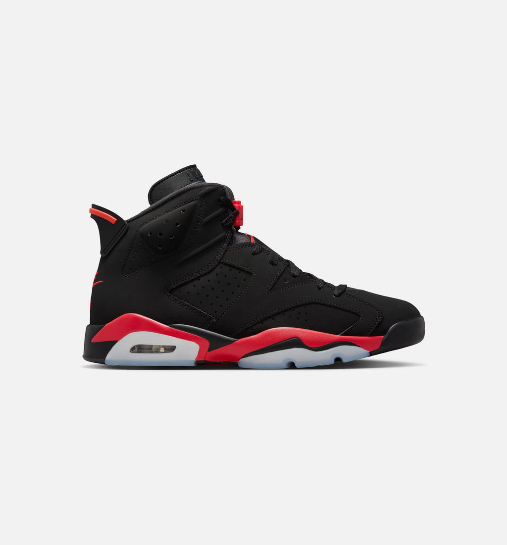 Air Jordan 6 Retro Infrared Salesman Men’s Lifestyle Shoe – Black/Light Crimson