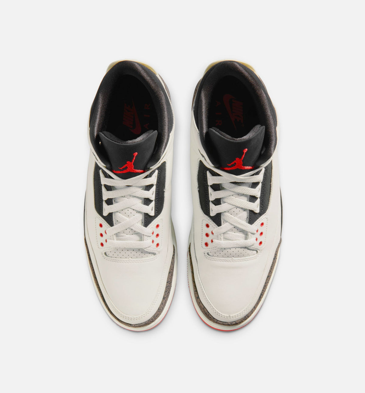 Air Jordan 3 Retro Sail and University Red Men’s Lifestyle Shoe – Sail/Black/University Red/Pale Ivory