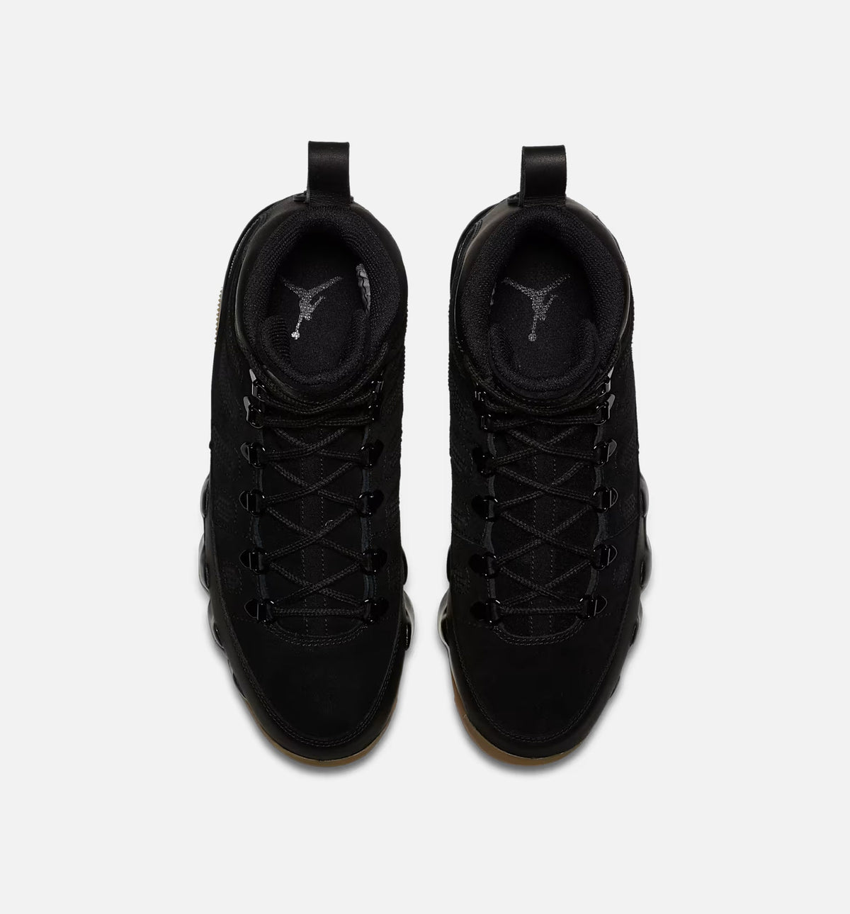 Air Jordan 9 Retro Men’s Lifestyle Boot – Black/Black/Gum Light Brown