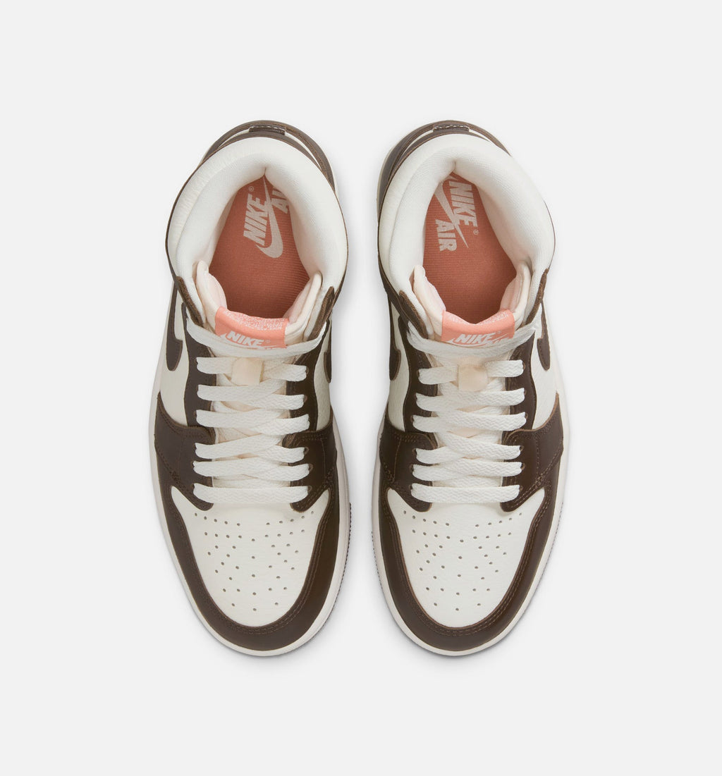 Air Jordan 1 Retro High OG Women’s Lifestyle Shoe – Baroque Brown/Light Madder Root/Sail