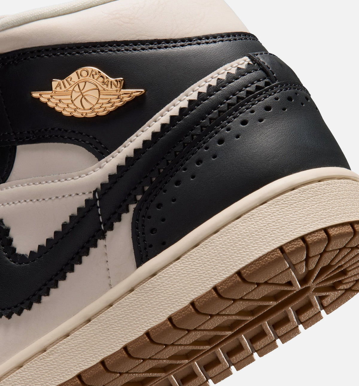 Air Jordan 1 Mid SE Women’s Lifestyle Shoe – Off-Noir/Chalk/Pearl White