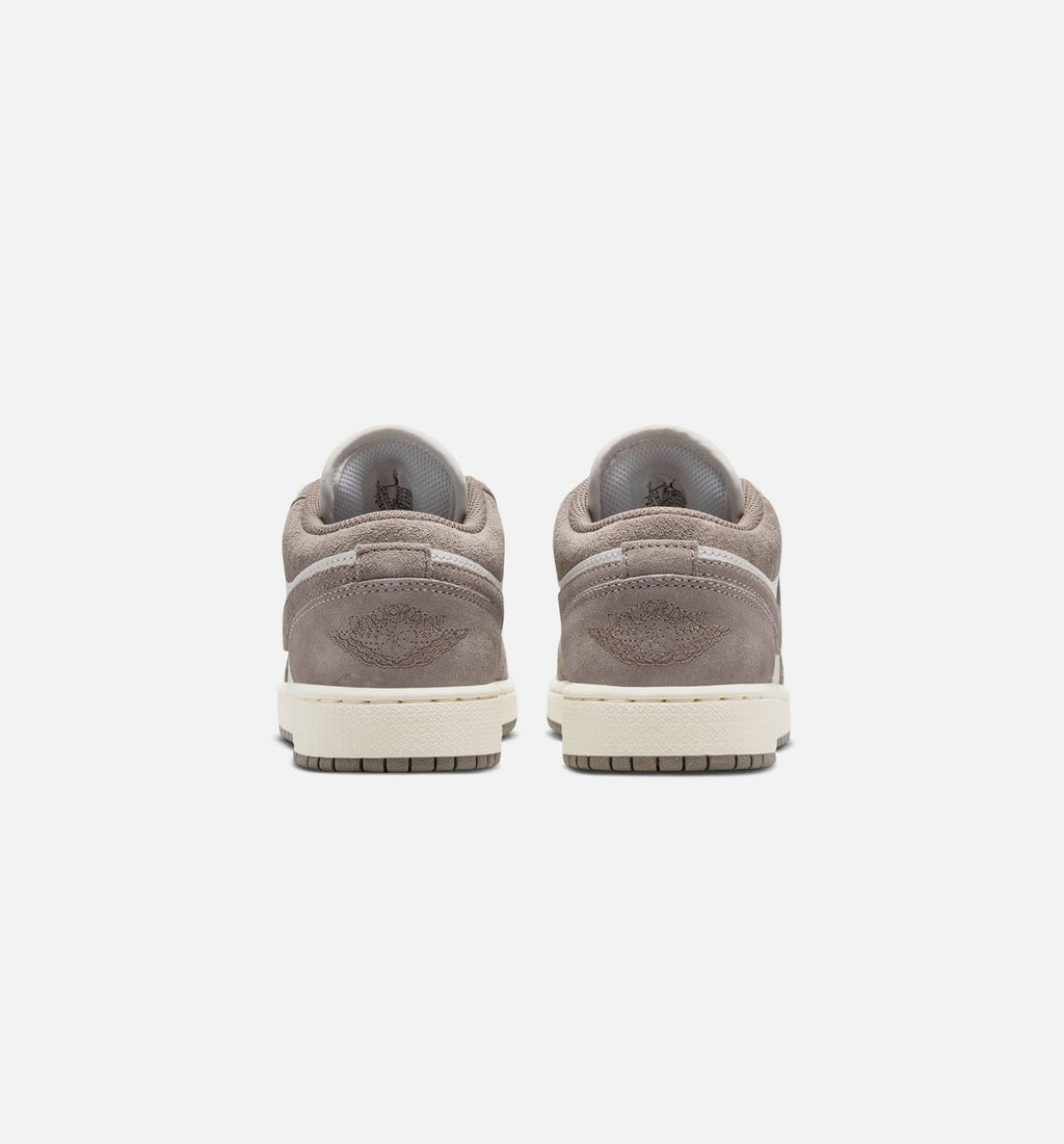 Air Jordan 1 Low Grade School Lifestyle Shoe – Olive Grey/Enigma Stone/Summit White