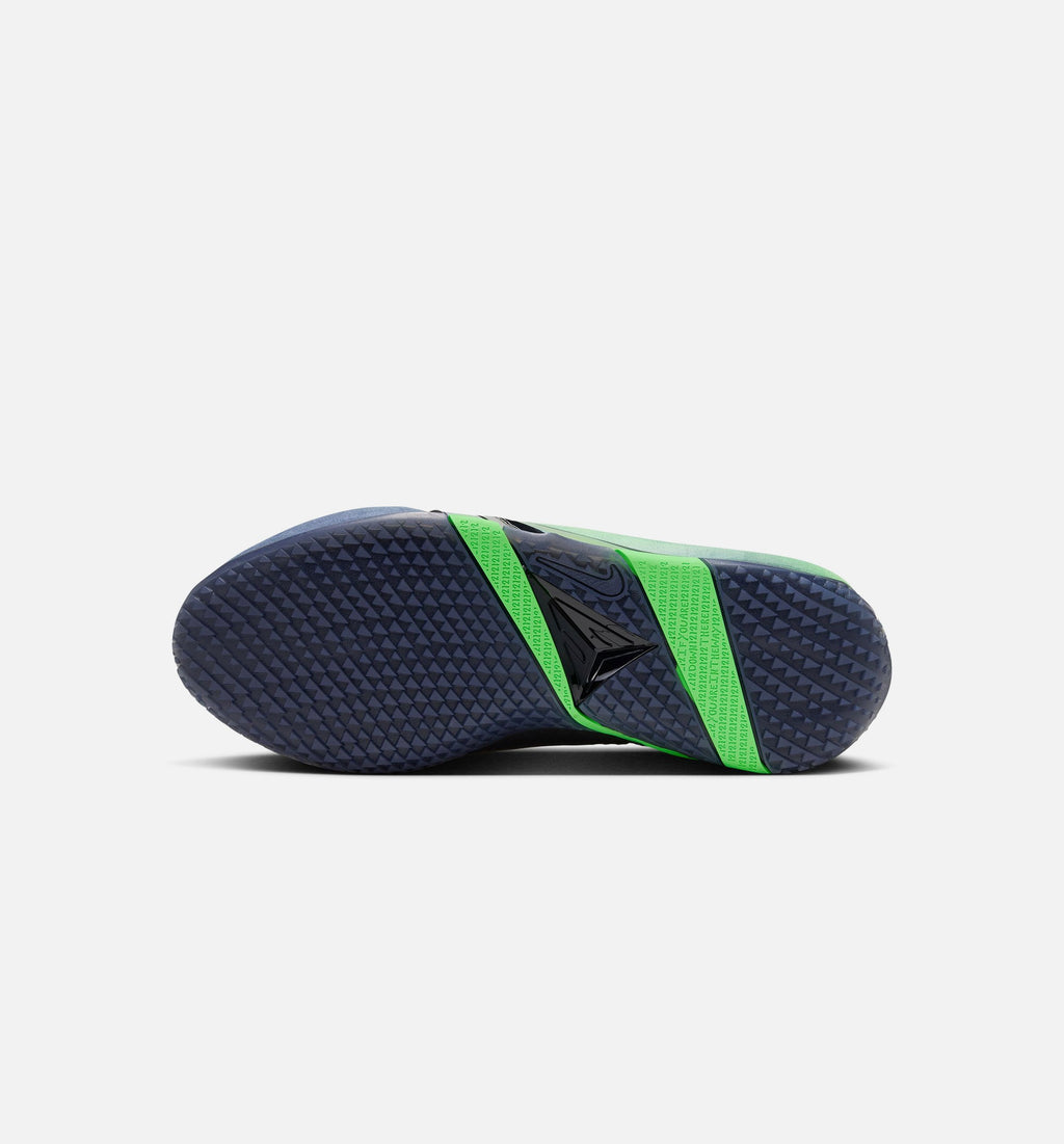 Ja 4 Nightmare Men’s Lifestyle Shoe – Obsidian/Black/Voltage Green/Metallic Silver