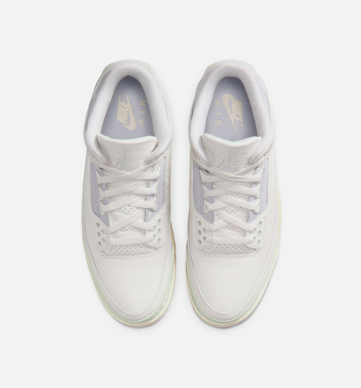 Air Jordan 3 Retro Sail and Jade Aura Men’s Lifestyle Shoe – Sail/Jade Aura/Aura/Iced Carmine