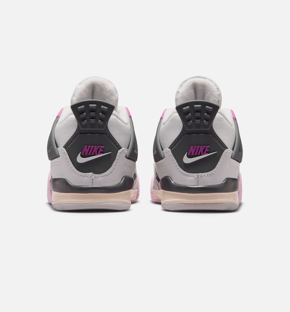Air Jordan 4 Retro Comic Infant/Toddler Lifestyle Shoe – Off White/Fire Pink/Anthracite