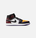 Air Jordan 1 Mid SE Men’s Lifestyle Shoe – True Red/White/Court Purple/Black