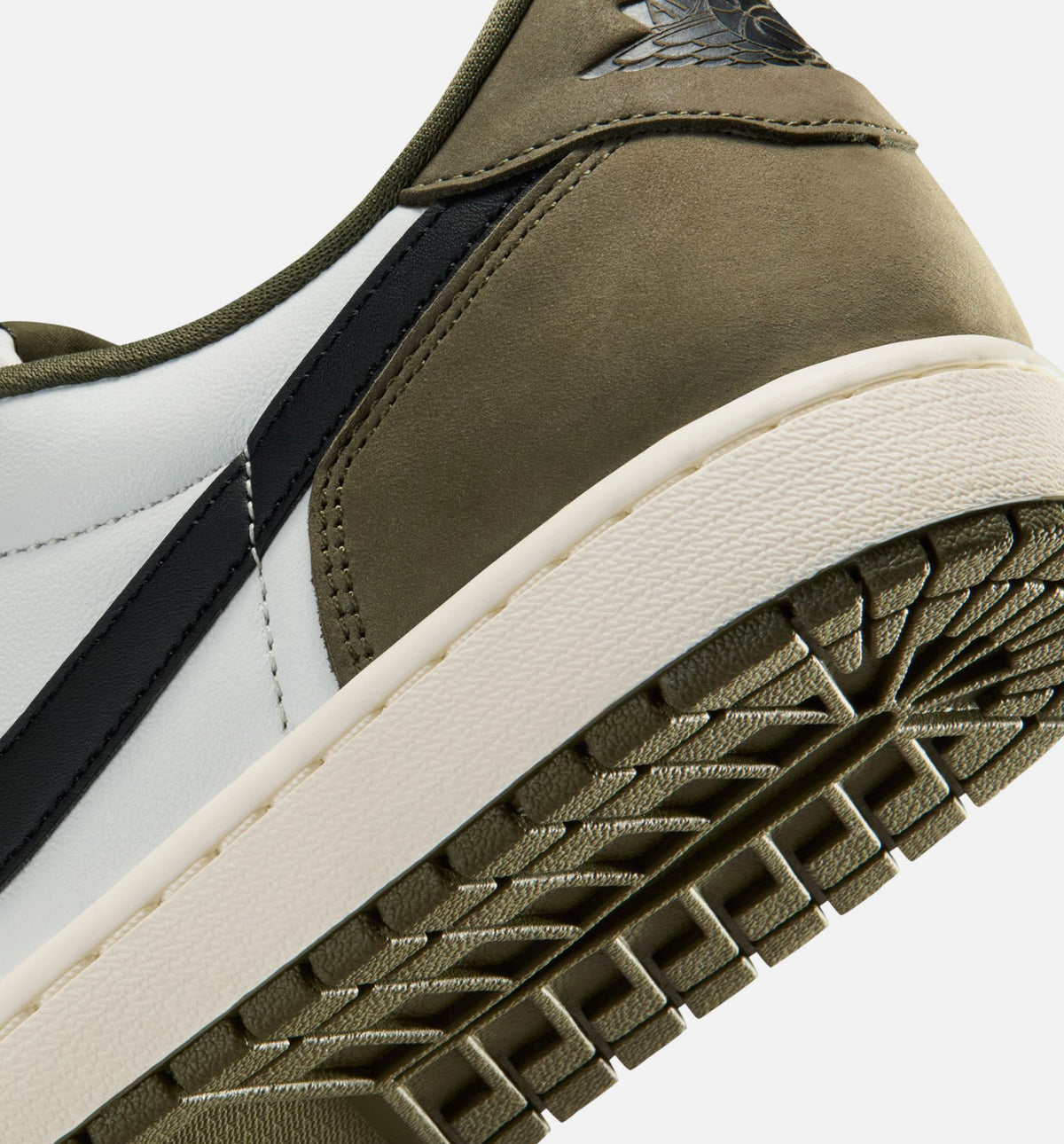 Air Jordan 1 Low OG Men’s Lifestyle Shoe – Medium Olive/Black/Summit White/Sail