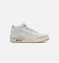 Air Jordan 3 Retro Sail and Jade Aura Men’s Lifestyle Shoe – Sail/Jade Aura/Aura/Iced Carmine